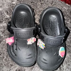Black girl Crocs